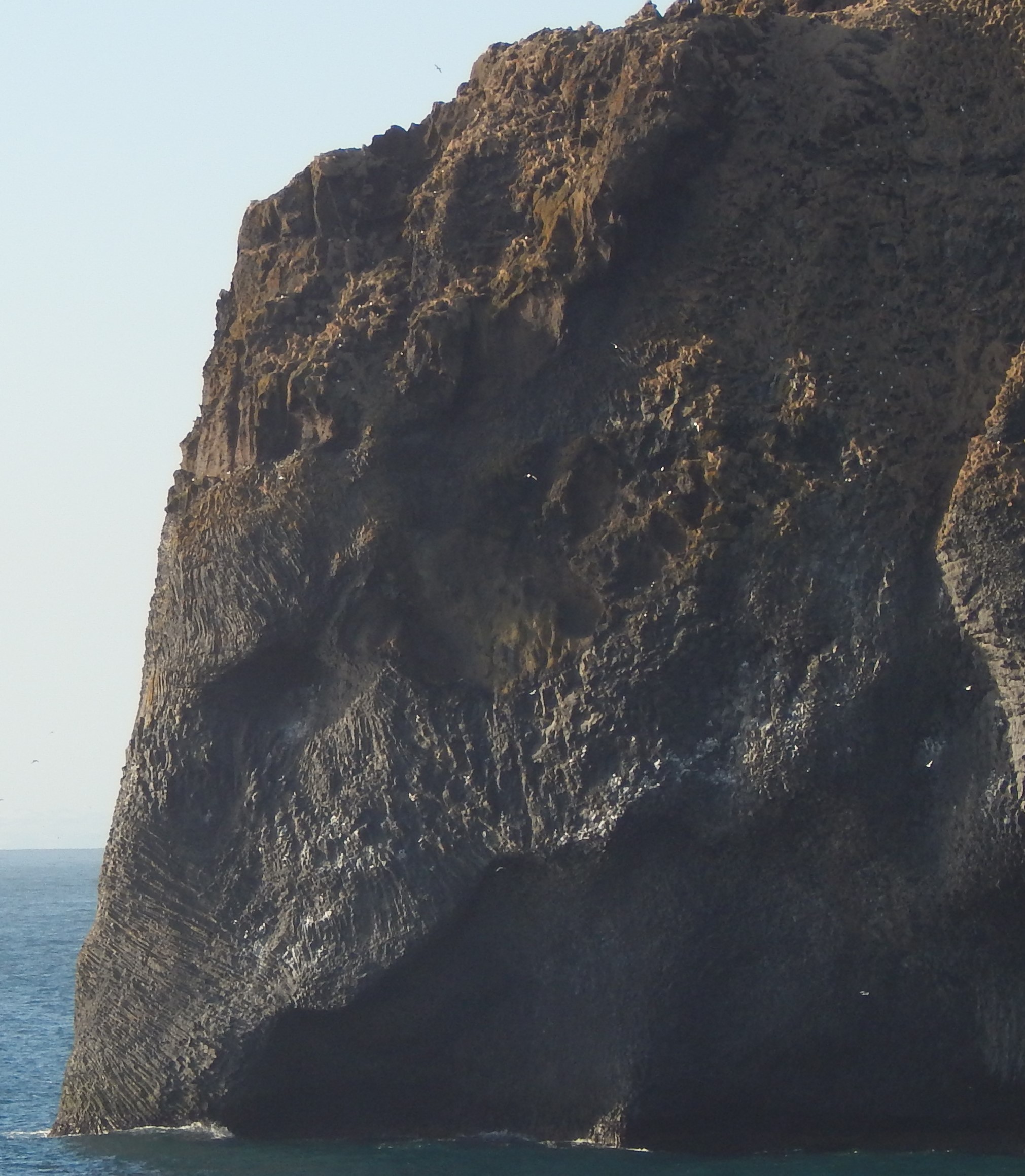 "Roca-elefante", situada en Islandia. Fotografía de Emilio Tejera.