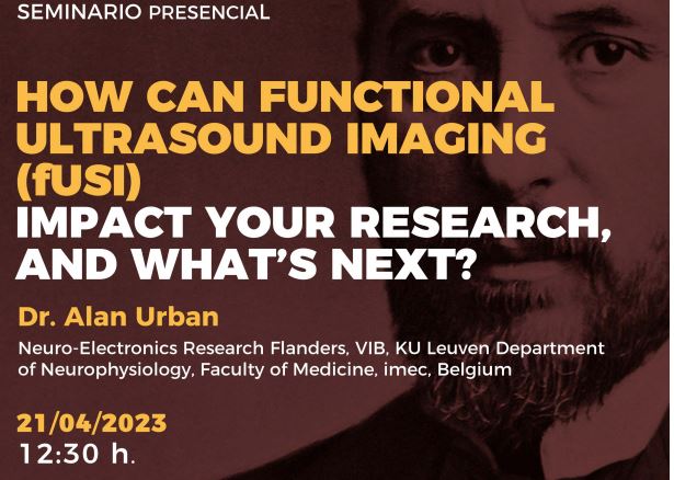 Seminario: How can functional ultrasound imaging (fUSI) impact your research, and what’s next?